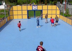 Ebenfalls neu in Kronach: Eine "Fun-Arena" als Mehrzweck-Platz