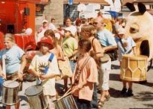 "Den Kindern gehört die Stadt" war nur eine von mehreren Veranstaltungen, die der jungen Generation gewidmet waren. Die Innenstadt Kronachs verwandelte sich dabei in einen riesigen Spielplatz.