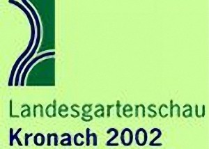 Das Logo der Landesgartenschau Kronach 2002