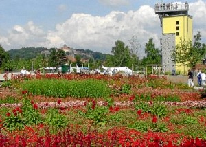 Mitten in Kronach: Ein grünes Erholungsgebiet.